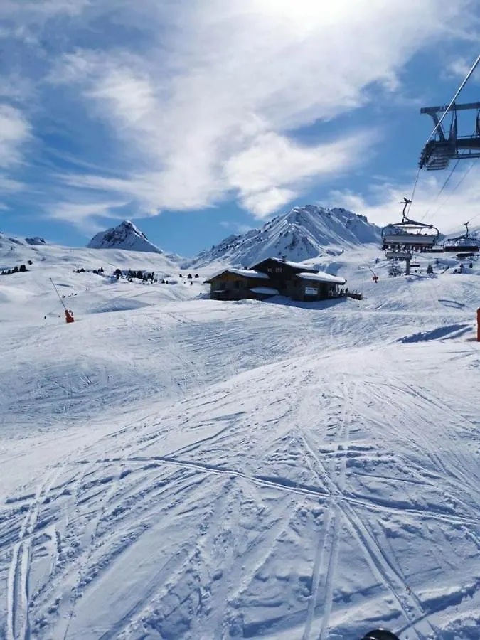 Plagne Bellecote - 5 Pers - Vue Pistes - Acces Piscine Chauffee Apartment La Plagne France