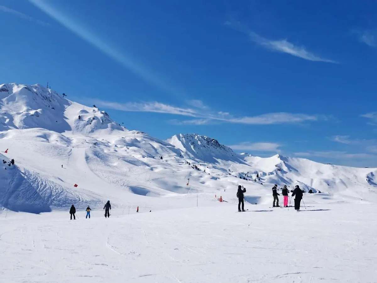 Plagne Bellecote - 5 Pers - Vue Pistes - Acces Piscine Chauffee Apartment La Plagne