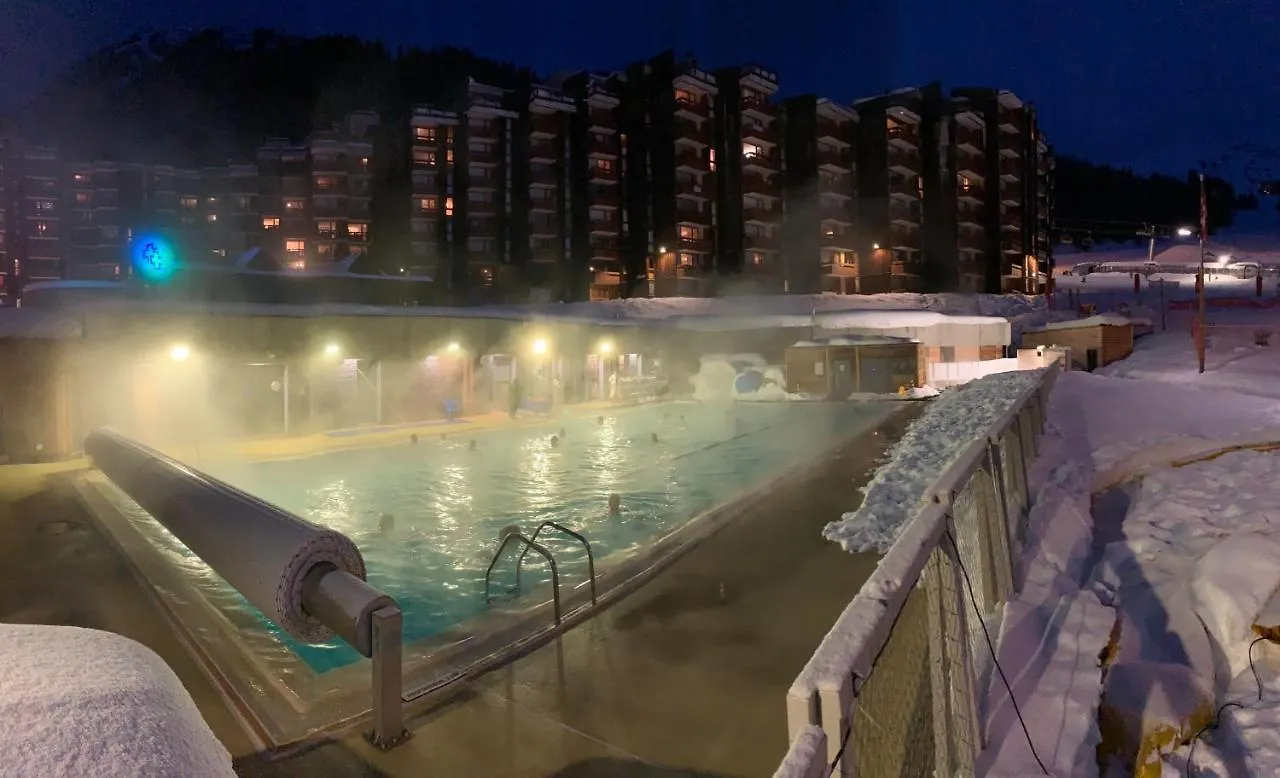 Plagne Bellecote - 5 Pers - Vue Pistes - Acces Piscine Chauffee Apartment La Plagne France